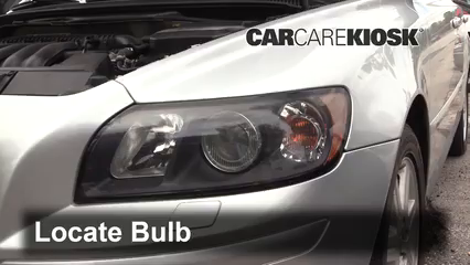 2007 Volvo V50 2.4i 2.4L 5 Cyl. Éclairage Feu clignotant avant (remplacer l'ampoule)